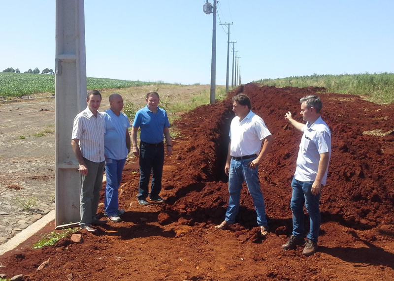 SEGUEM AS OBRAS NO PARQUE EMPRESARIAL II